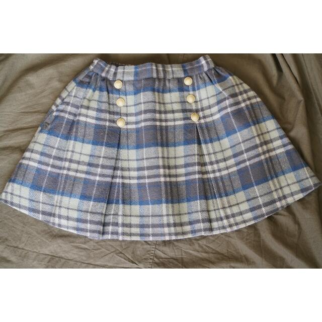 子供服　スカート　秋冬 キッズ/ベビー/マタニティのキッズ服女の子用(90cm~)(スカート)の商品写真