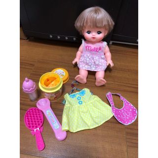 パイロット(PILOT)の美品！はじめてのメルちゃん　おしょくじ&おせわセット(ぬいぐるみ/人形)