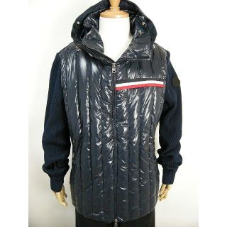 モンクレール(MONCLER)のサイズXL◆新品 本物◆モンクレール ニット切替 ダウンジャケット メンズ(ダウンジャケット)