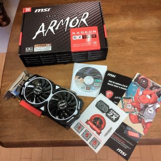 MSI Radeon RX 570 ARMOR 4G OC ジャンク品の通販 by mari's shop｜ラクマ