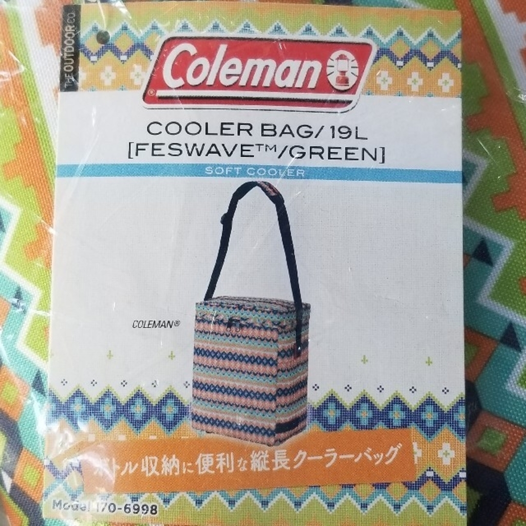 Coleman(コールマン)のコールマン　170-6998　クーラーバッグ　19L　フェスウェーブ　グリーン スポーツ/アウトドアのアウトドア(その他)の商品写真