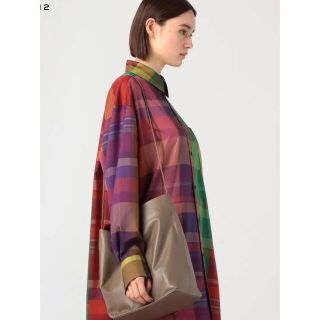 トゥモローランド(TOMORROWLAND)の新品 modern weaving ショルダーバッグ ホワイト(ショルダーバッグ)