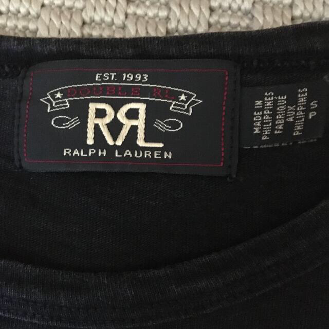 RRL(ダブルアールエル)のRRL 黒胸ポケットTシャツ メンズのトップス(Tシャツ/カットソー(半袖/袖なし))の商品写真
