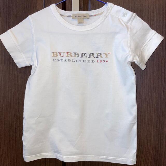 BURBERRY(バーバリー)のBurberry  バーバリー　半袖Tシャツ　トップス　3Y 男の子　女の子 キッズ/ベビー/マタニティのキッズ服男の子用(90cm~)(Tシャツ/カットソー)の商品写真