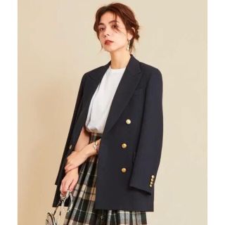 ビューティアンドユースユナイテッドアローズ(BEAUTY&YOUTH UNITED ARROWS)の【値下げ中】ビューティー&ユース ユナイテッドアローズ 紺ブレ 金ボタン ダブル(テーラードジャケット)