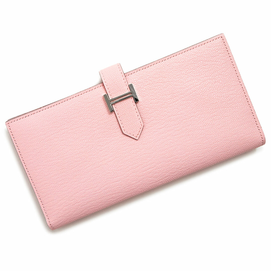 新入荷商品 エルメス ベアンスフレ 二つ折り 長財布 シェーブル
