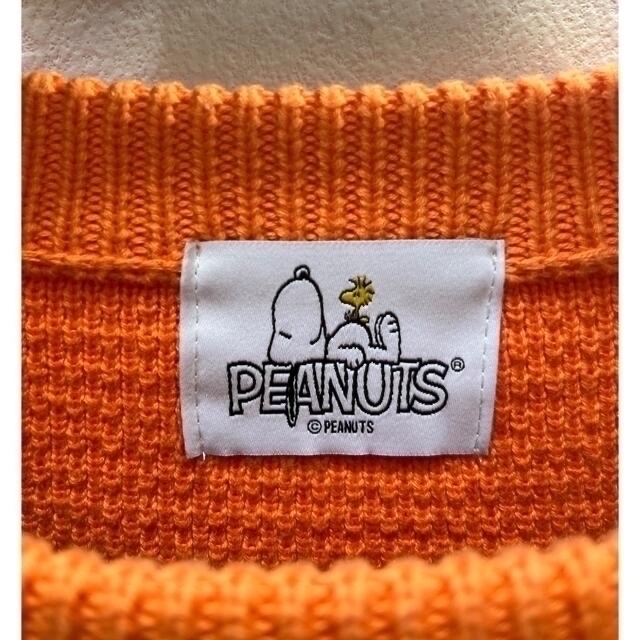 PEANUTS(ピーナッツ)のPEANUTS  ジャガードセーター　オーバーサイズ　チャーリーブラウン レディースのトップス(ニット/セーター)の商品写真