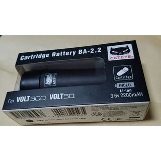 キャットアイ(CATEYE)の新品 cateye バッテリー 充電池 BA-2.2 volt400他用(その他)