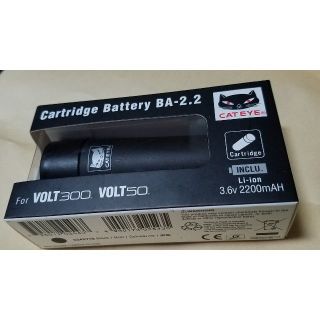 キャットアイ(CATEYE)の新品 cateye バッテリー 充電池 BA-2.2 volt400他用(その他)