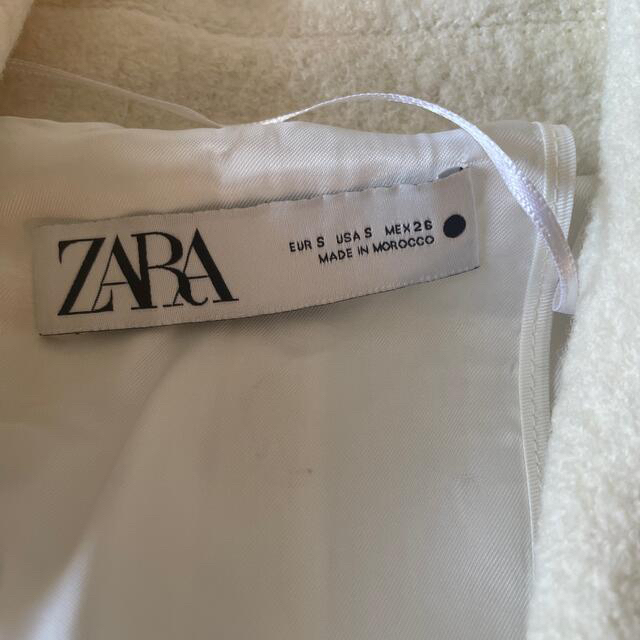 専用です　ZARA ツィード　ホワイトジャケット　S