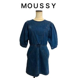 マウジー(moussy)の【Y様専用】MOUSSY DOLMAN SLEEVE DENIM ミニワンピ(ミニワンピース)