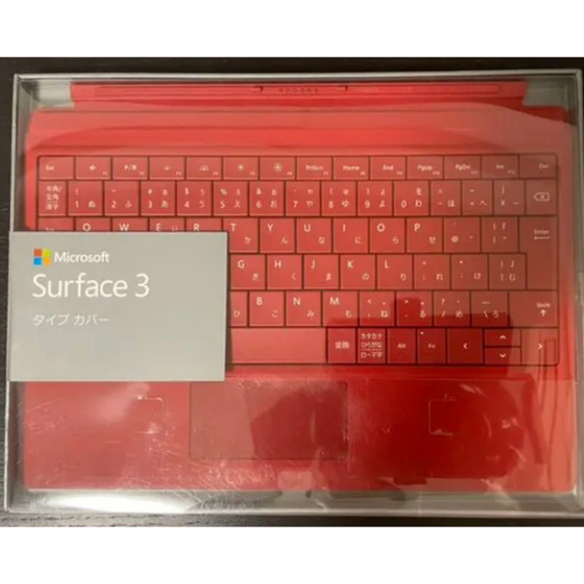 Microsoft(マイクロソフト)の値下げ　microsoft 純正 surface 3 タイプカバー新品未使用 スマホ/家電/カメラのPC/タブレット(タブレット)の商品写真