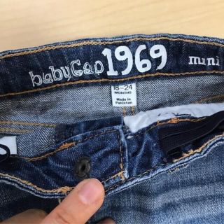 ベビーギャップ(babyGAP)の90サイズ　GAPデニムパンツ、スカートセット　女の子普段着保育園幼稚園秋冬(パンツ/スパッツ)