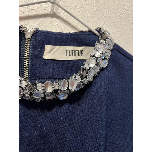 fur fur(ファーファー)の★最終値下げ★ furfur ブルー長袖トップス レディースのトップス(カットソー(長袖/七分))の商品写真