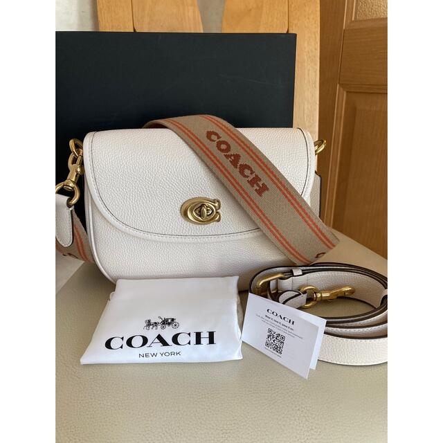 新品同様 コーチ coach 新作 サドルバッグ ショルダーバッグ duniasapi.com