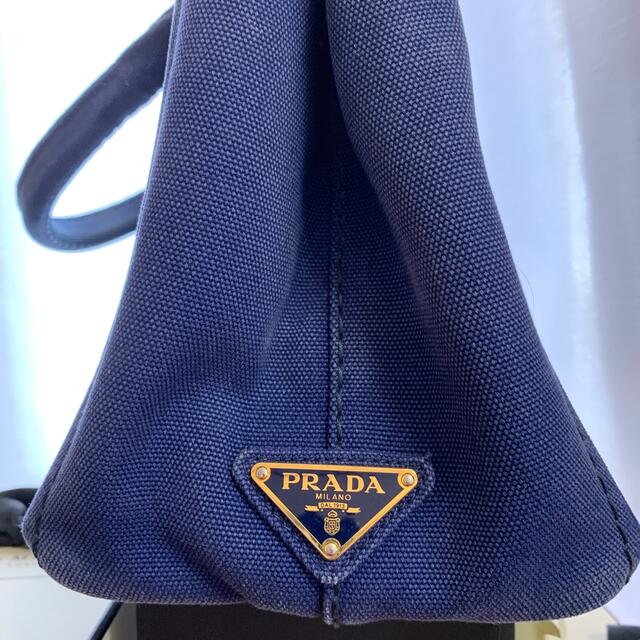 PRADA(プラダ)のプラダ　カナパ　ネイビー レディースのバッグ(トートバッグ)の商品写真