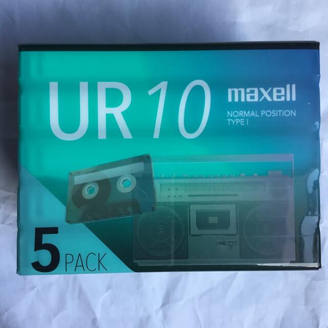 maxell(マクセル)の【新品未開封】マクセル カセットテープ 10分 UR-10N(5本組) スマホ/家電/カメラのテレビ/映像機器(その他)の商品写真