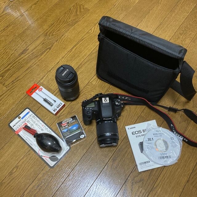 ランキングや新製品 Canon - CANON EOS8000D ダブルズームキット