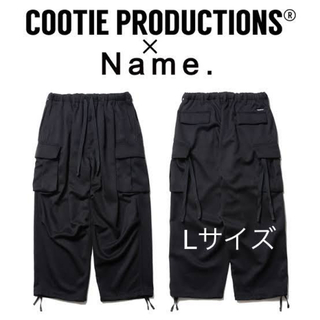 クーティー(COOTIE)のCootie クーティ　Name. ネーム　コラボ　カーゴパンツ　Lサイズ(ワークパンツ/カーゴパンツ)