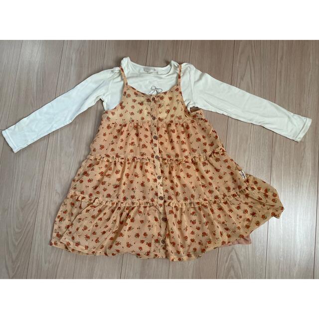 OLIVEdesOLIVE(オリーブデオリーブ)のOLEVE des OLEVEワンピース キッズ/ベビー/マタニティのキッズ服女の子用(90cm~)(ワンピース)の商品写真