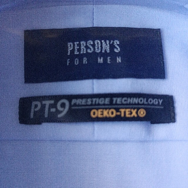 PERSON'S(パーソンズ)の新品 未使用 タグ付 PERSON'S FOR MEN 37-80 メンズ 長袖 メンズのトップス(シャツ)の商品写真