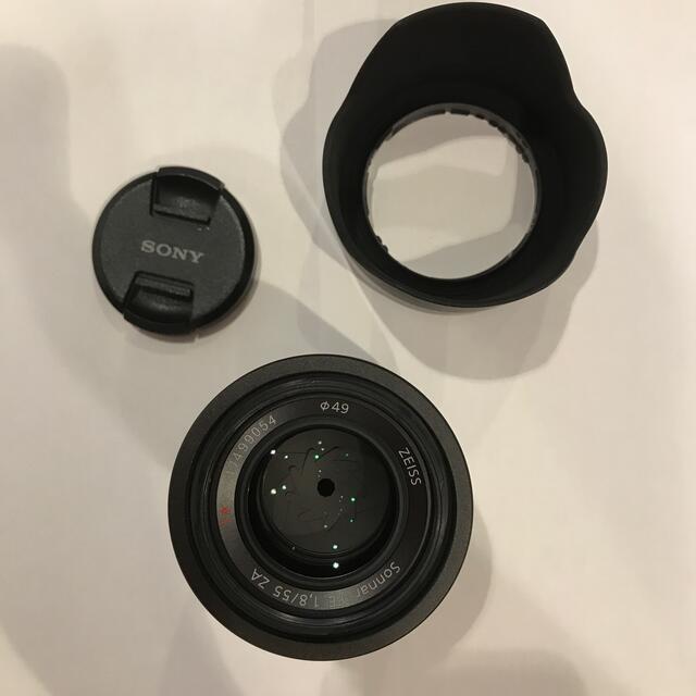 SONY(ソニー)のSony Sonnar T* FE 55mm F1.8 ZA SEL55F18Z スマホ/家電/カメラのカメラ(レンズ(単焦点))の商品写真