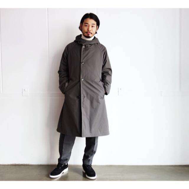 comoli 16aw hooded coat コモリ　タイロッケン　コート