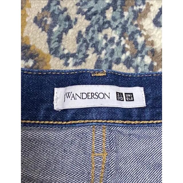 J.W.ANDERSON(ジェイダブリューアンダーソン)のjwanderson UNIQLO コラボ　デニム レディースのパンツ(デニム/ジーンズ)の商品写真