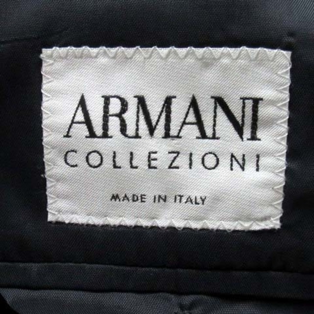 ARMANI COLLEZIONI(アルマーニ コレツィオーニ)のアルマーニ コレツィオーニ ジャケット チェック 2B サイドベンツ 50 メンズのジャケット/アウター(テーラードジャケット)の商品写真