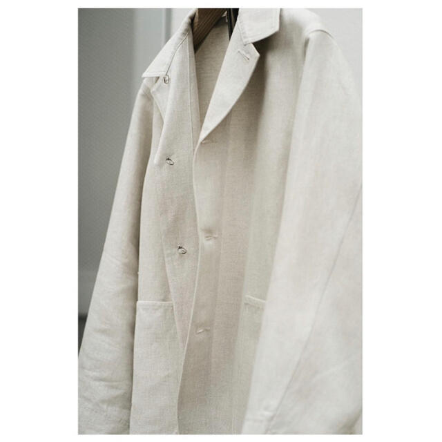 MAATEE&SONS 超強撚LINEN COVER ALL JACKET