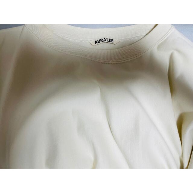 AURALEE(オーラリー)のauralee 22SS  NAPPED SWEAT /サイズ3 ivory メンズのトップス(スウェット)の商品写真