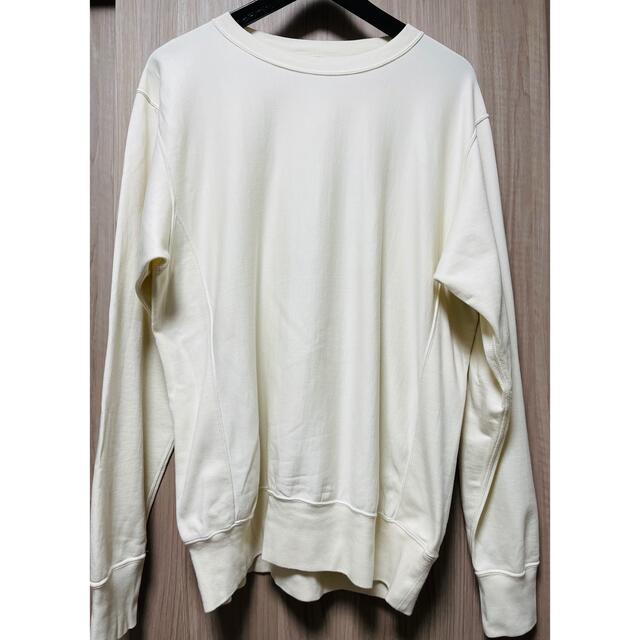 AURALEE(オーラリー)のauralee 22SS  NAPPED SWEAT /サイズ3 ivory メンズのトップス(スウェット)の商品写真