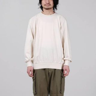 オーラリー(AURALEE)のauralee 22SS  NAPPED SWEAT /サイズ3 ivory(スウェット)