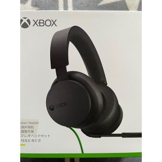 エックスボックス(Xbox)のxbox ステレオヘッドセット(ヘッドフォン/イヤフォン)