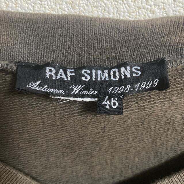 RAF SIMONS 1998 radioactivity 期 スウェット