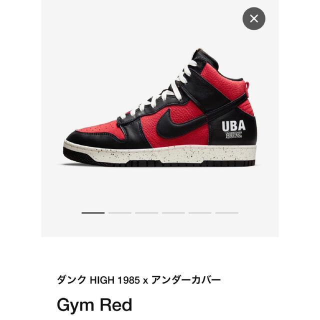 UNDERCOVER × NIKE DUNK HIGH 27.5