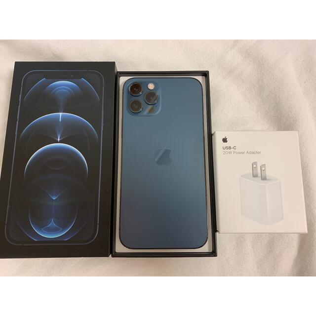 華麗 iPhone - iPhone 12 pro パシフィックブルー 512 GB SIMフリー