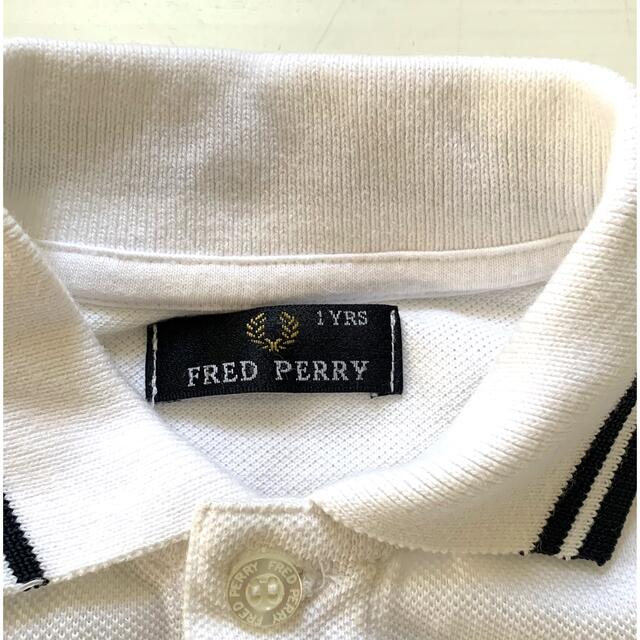 FRED PERRY(フレッドペリー)のfred perry フレッドペリー キッズ ポロシャツ 1YRS 80㎝ キッズ/ベビー/マタニティのベビー服(~85cm)(Ｔシャツ)の商品写真