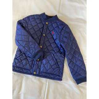 ポロラルフローレン(POLO RALPH LAUREN)の⭐︎美品⭐︎ラルフローレン⭐︎ナイロンキルティングJK⭐︎ネイビー⭐︎120(ジャケット/上着)