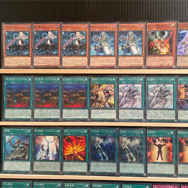 遊戯王 閃刀姫 召喚獣 デッキ メイン40 エクストラ15 スリーブ 2