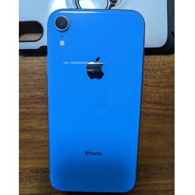 美品 iPhoneXR 64GB SIMフリー バッテリー 87％ 液晶保護込