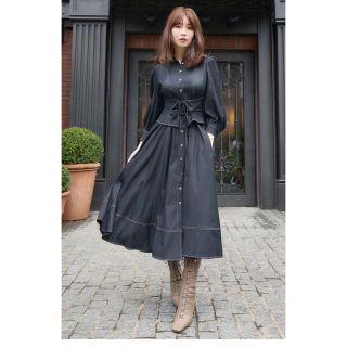 ハーリップトゥ(Her lip to)のLoulou Corset Long Dress(ロングワンピース/マキシワンピース)