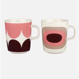 マリメッコ(marimekko)のmarimekko マリメッコ　Harka＋Melooni ペアマグカップ　(グラス/カップ)