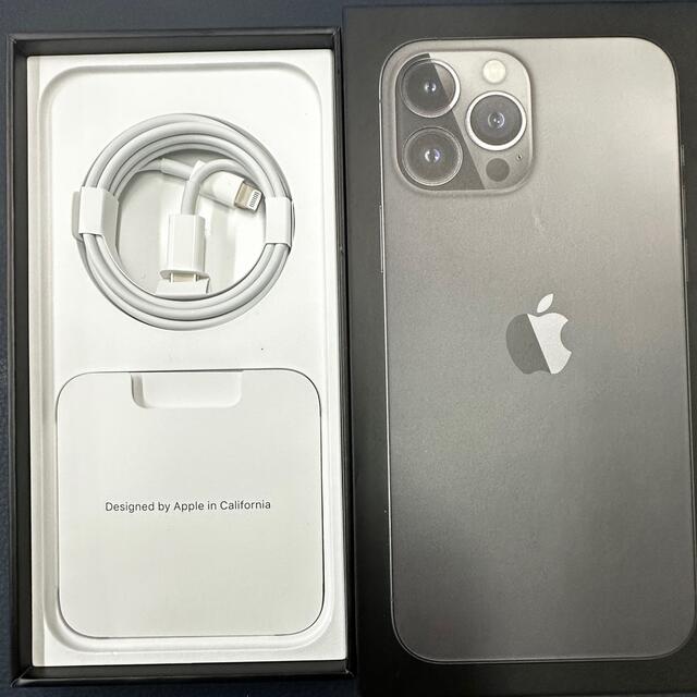 iPhone 13 Pro Max 128gb グラファイト 1