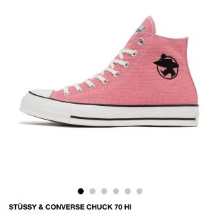 ステューシー(STUSSY)のSTÜSSY & CONVERSE CHUCK 70 HI 25cm(スニーカー)