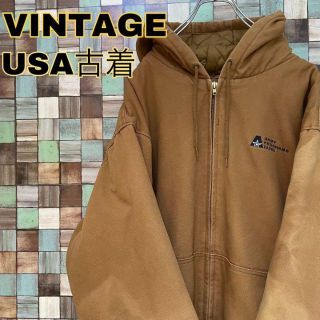 カーハート(carhartt)の【USA古着】ダック生地 ワークジャケット オーバーサイズ(ミリタリージャケット)