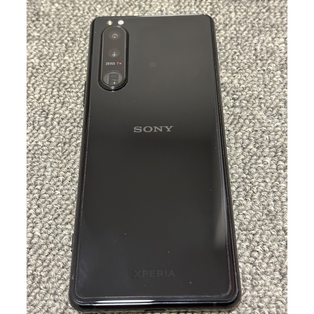 Xperia(エクスペリア)の国内版SIMフリー XPERIA 5 III ブラック スマホ/家電/カメラのスマートフォン/携帯電話(スマートフォン本体)の商品写真