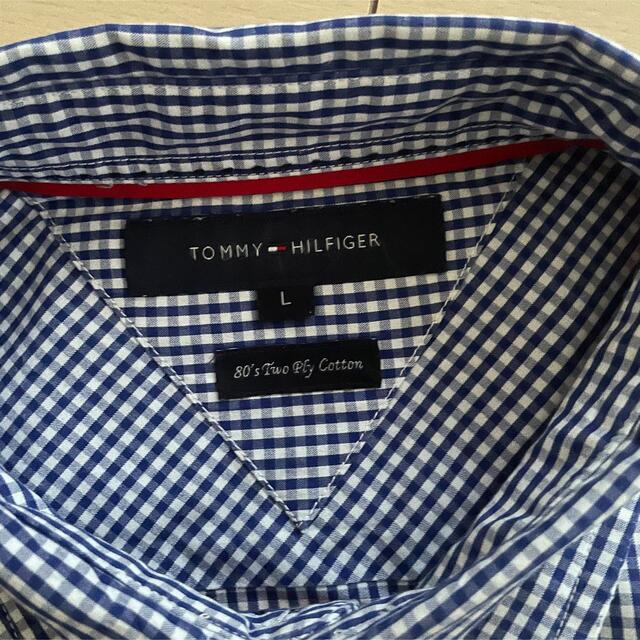 TOMMY HILFIGER(トミーヒルフィガー)のold school 様専用　トミーフィールガーギンガムシャツ メンズのトップス(シャツ)の商品写真