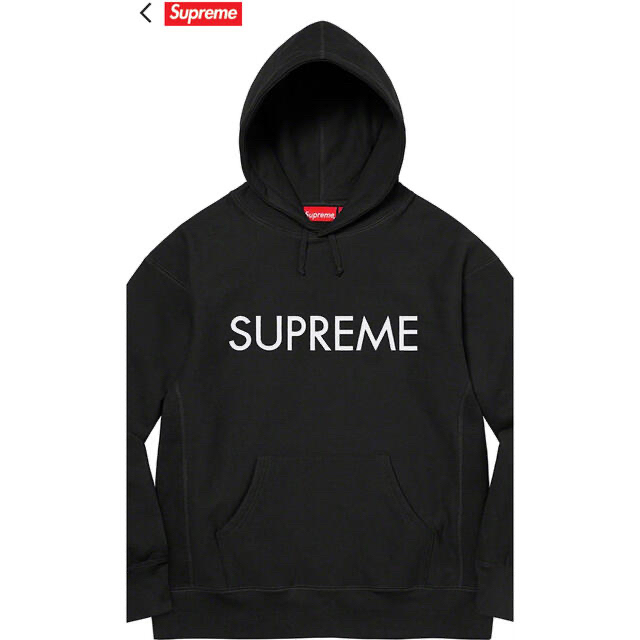 新品 supreme capital hooded sweatshirt XL