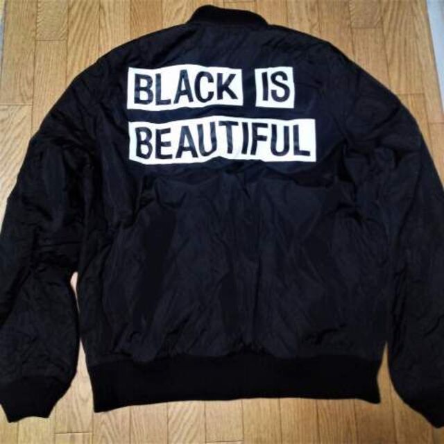 exileatsushiセバントゥア　black is beautiful MA-1 フライトジャケット